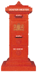 Brievenbus voor de kopij